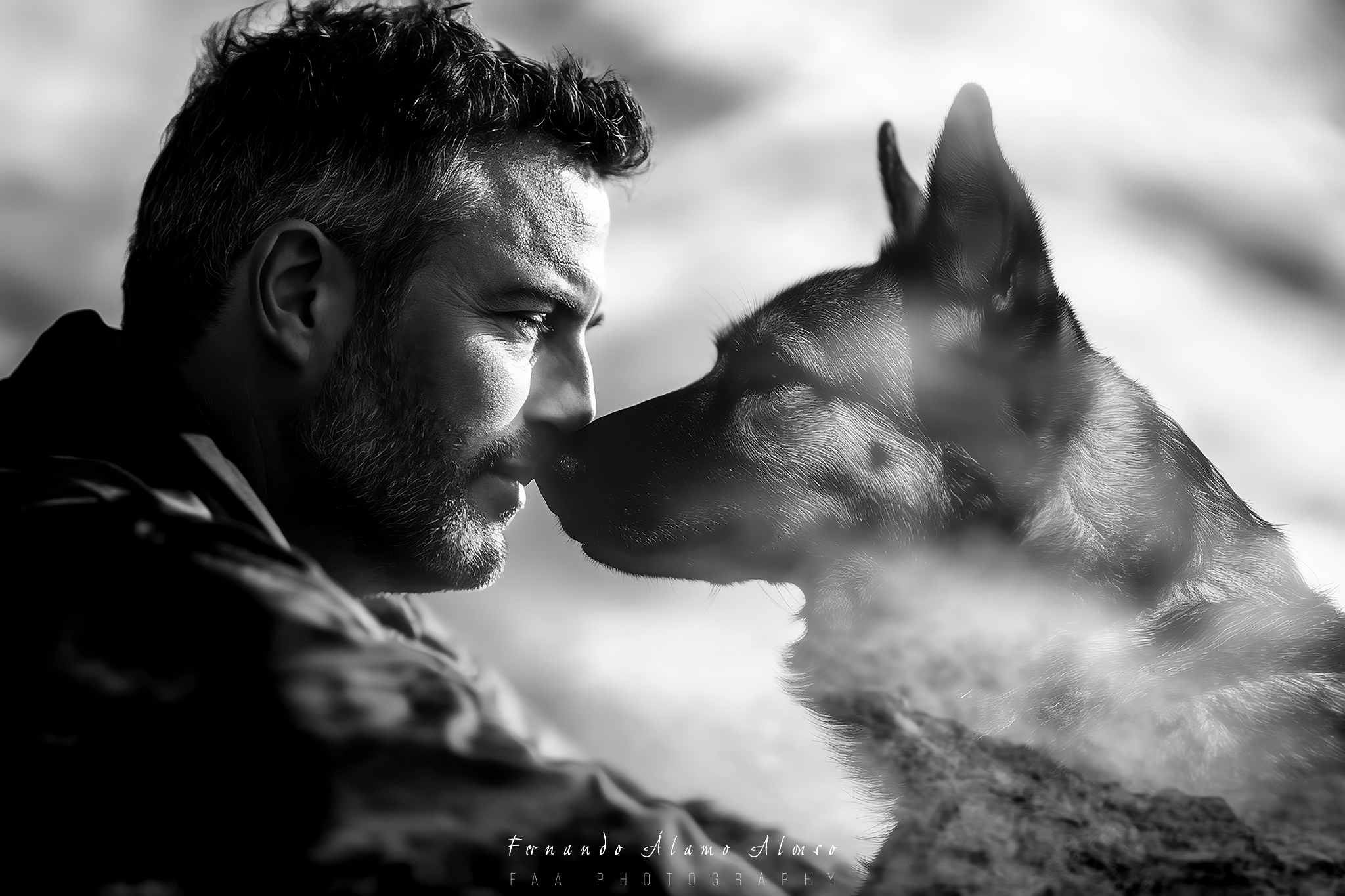 El Hombre y su Perro VI