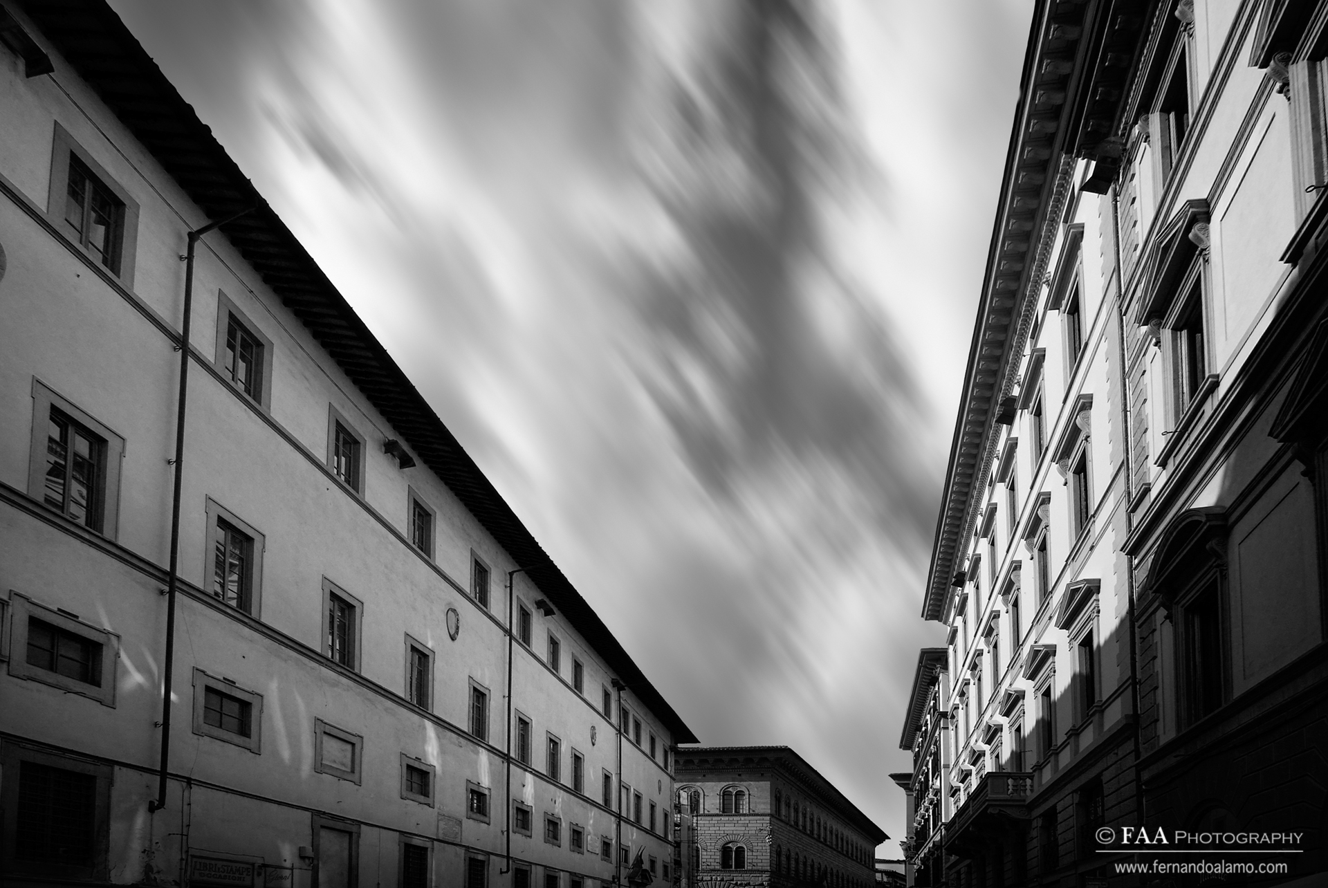 Entre Dificios en Florencia