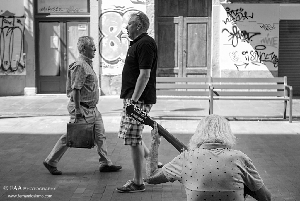 Guitarrista en Triana