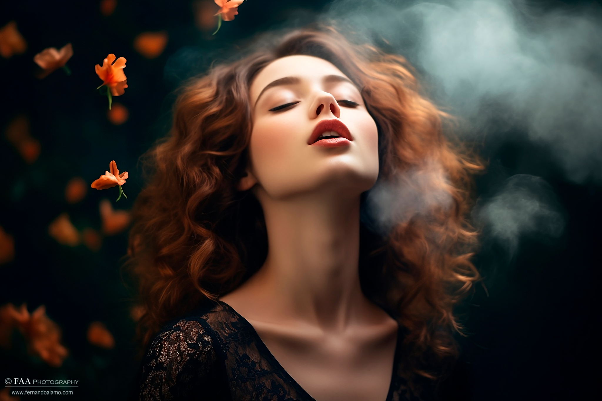 Mujer Beso al Aire III Transformed